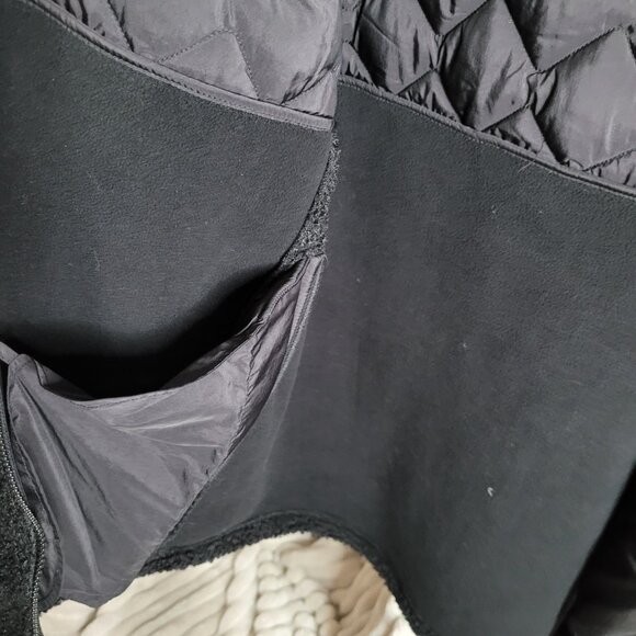 Didricksons Bibi Hooded Fleece Jacket in Black - Picture 12 of 14